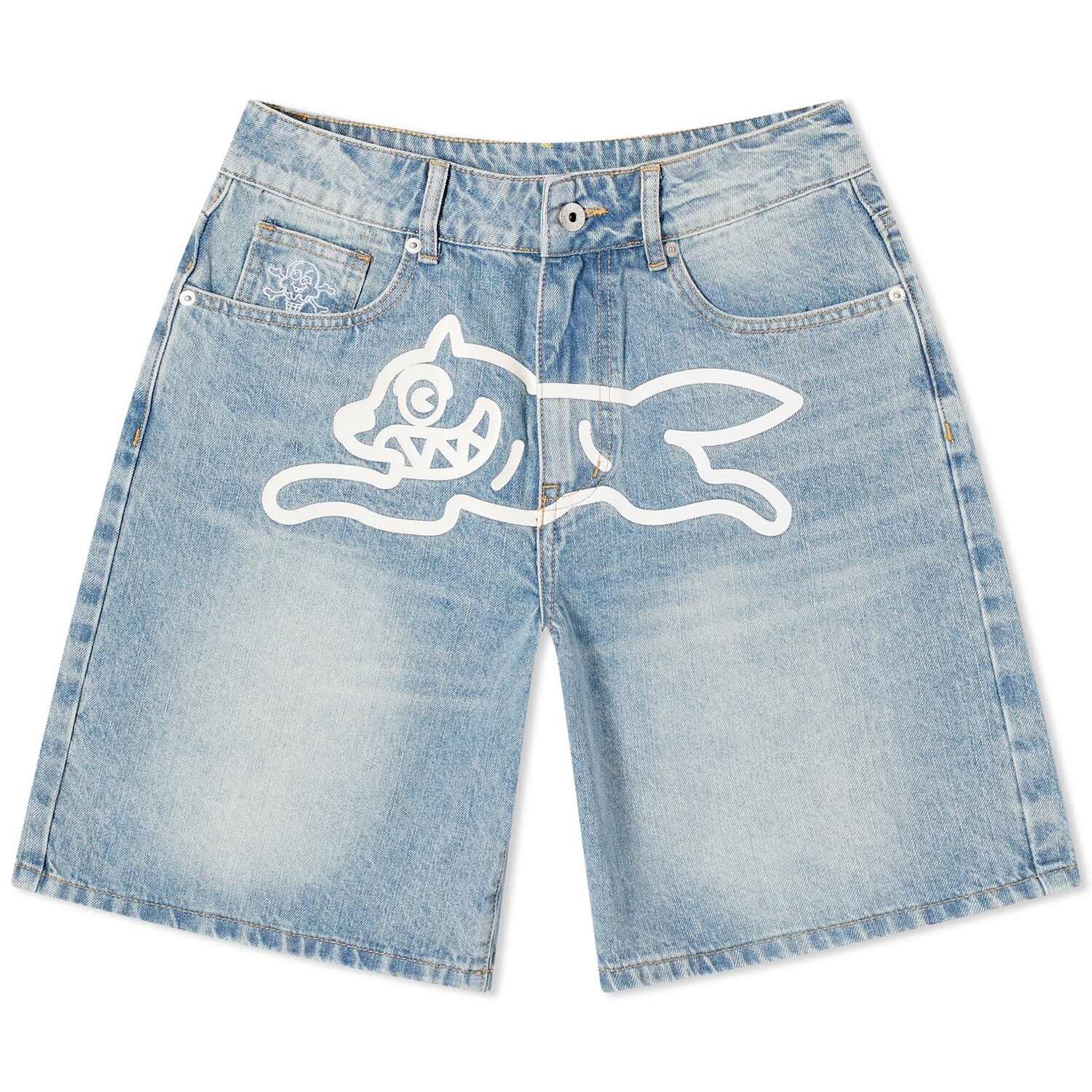 

Шорты Icecream Running Dog Denim, цвет Washed Blue