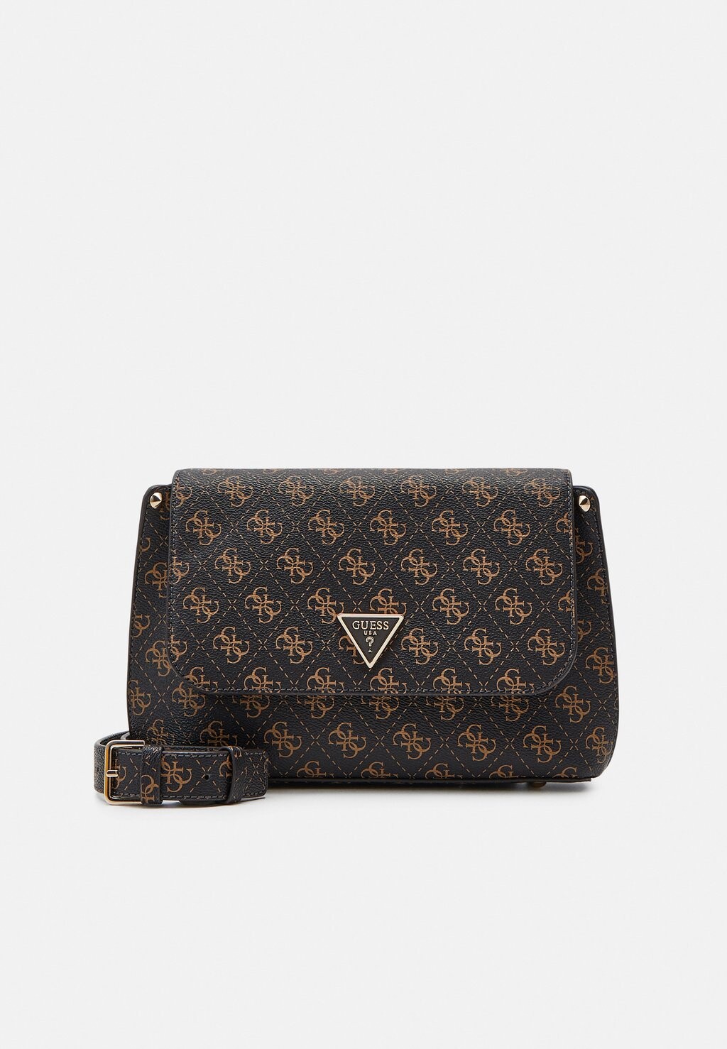 

Сумка Guess CROSSBODY MERIDIAN FLAP, коричневый