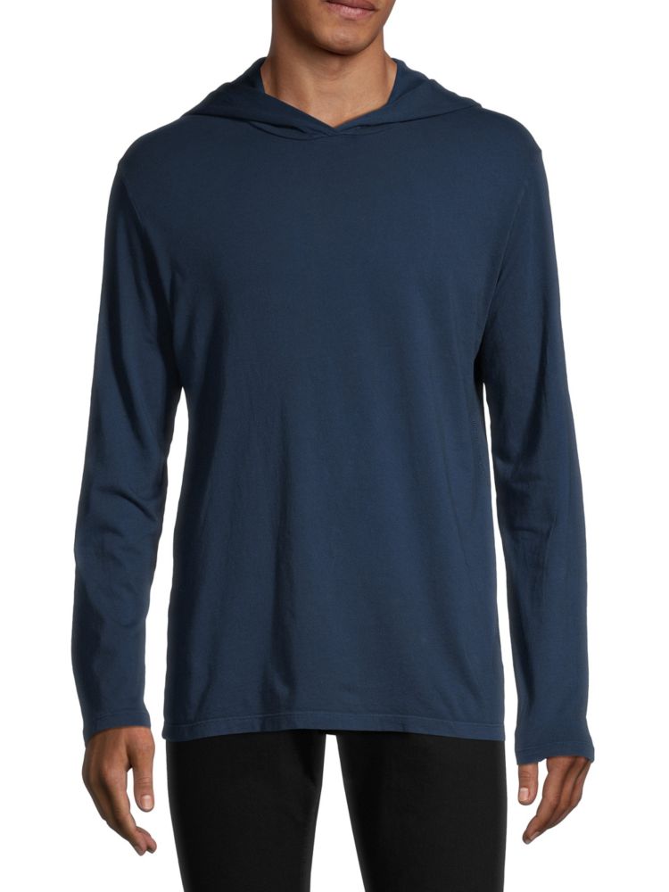 Толстовка из трикотажного пуловера M. Singer, темно-синий мужская футболка милый мопс m темно синий