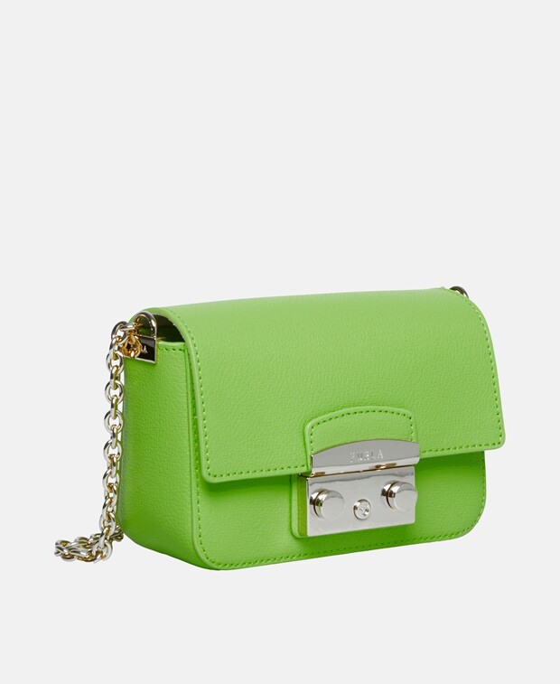 

Кожаная сумка через плечо Furla, цвет Champagne