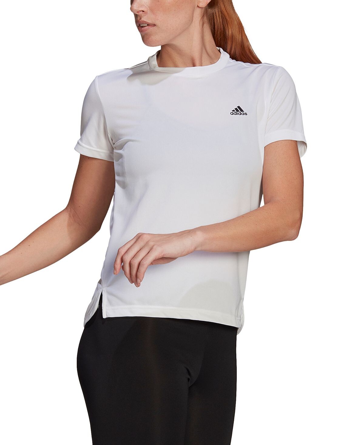 

Женская тренировочная футболка adidas, белый