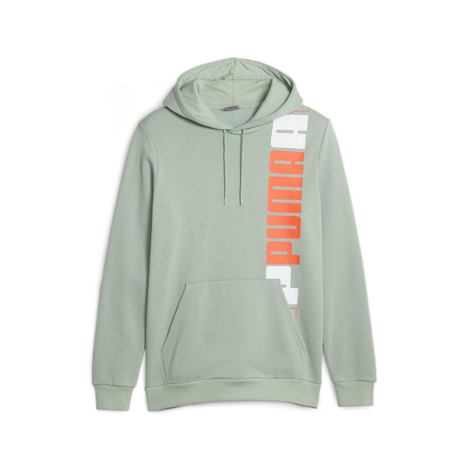 

Мужская худи PUMA ESS+ LOGO LAB, цвет Green Fog