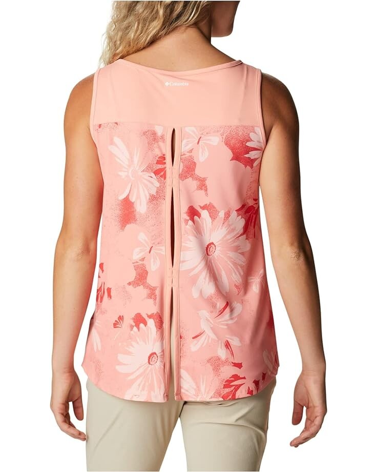 

Топ Columbia Chill River Tank Top, цвет Coral Reef Daisy Party