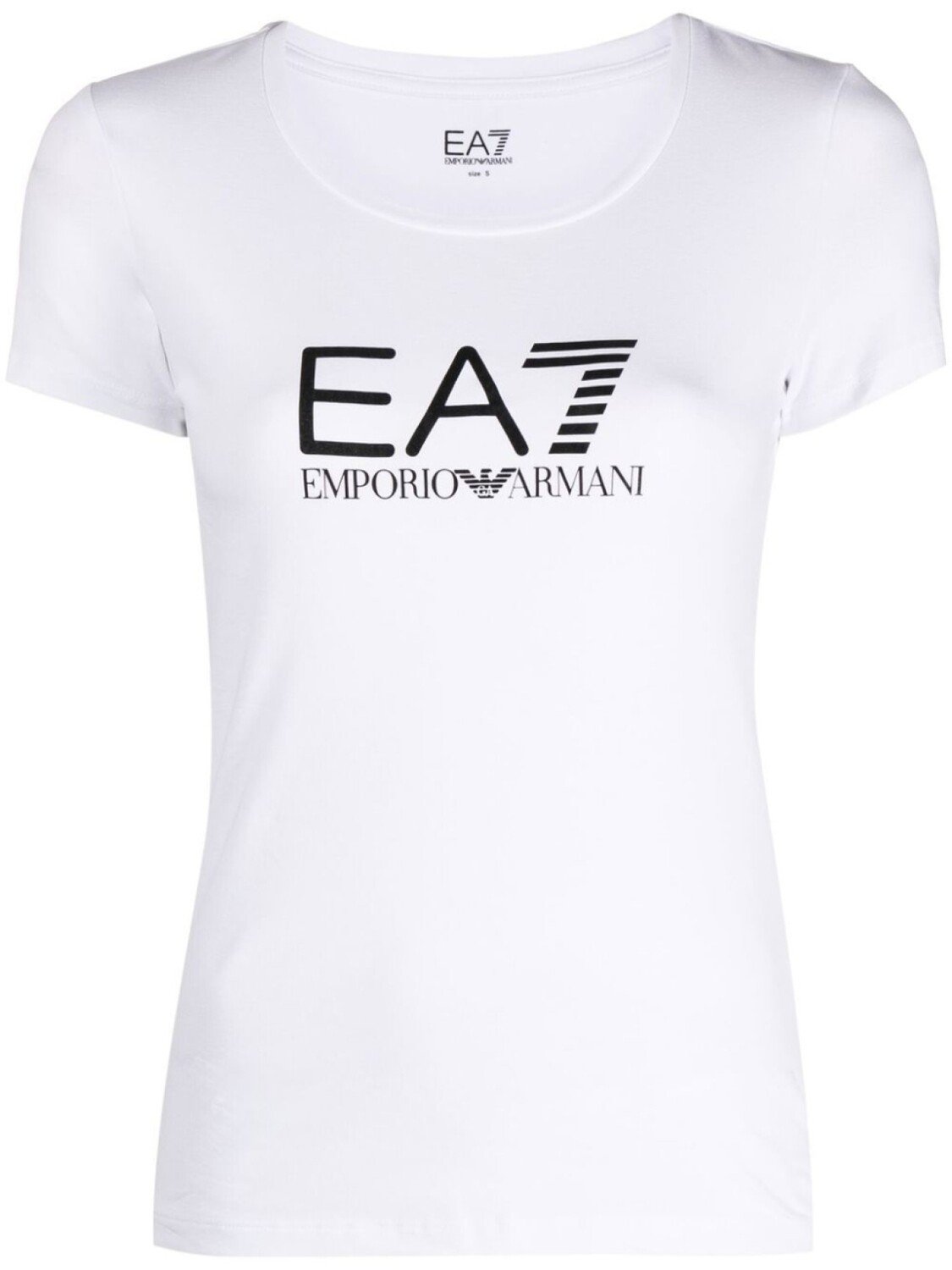 

Ea7 Emporio Armani футболка с логотипом, белый