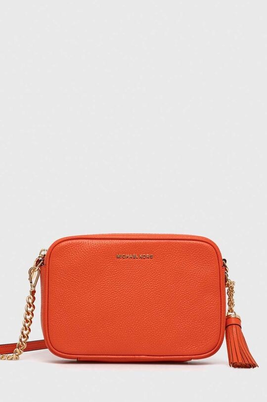 

Кожаная сумочка MICHAEL Michael Kors, оранжевый