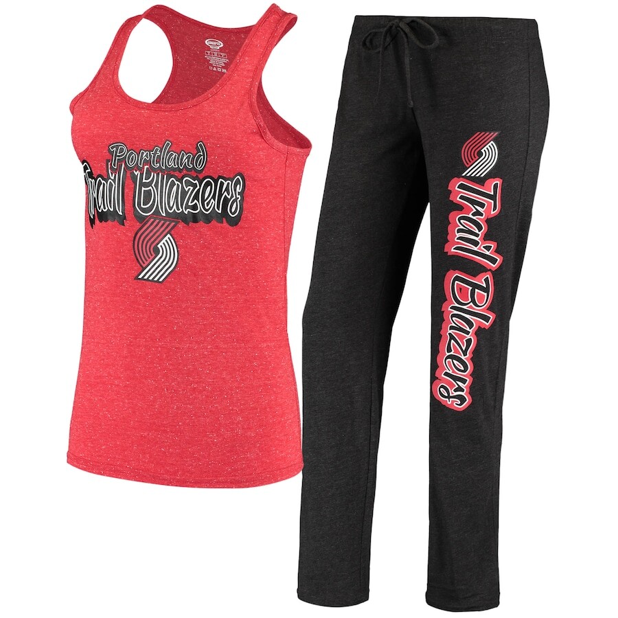 

Пижамный комплект Concepts Sport Portland Trail Blazers, черный