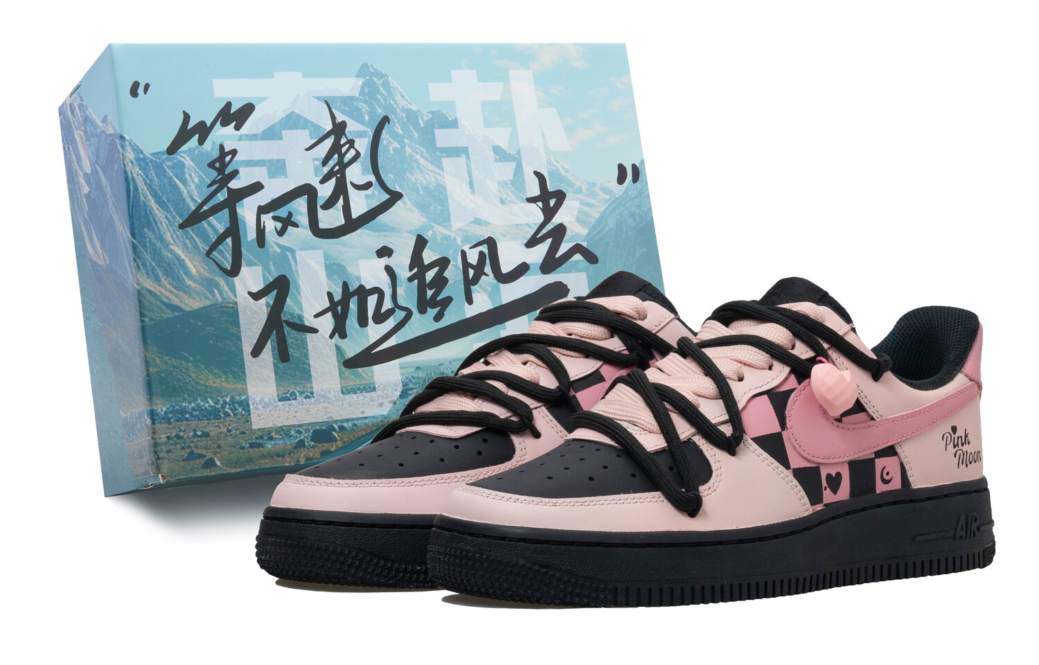 

Женские кроссовки для скейтбординга Nike Air Force 1, Customized
