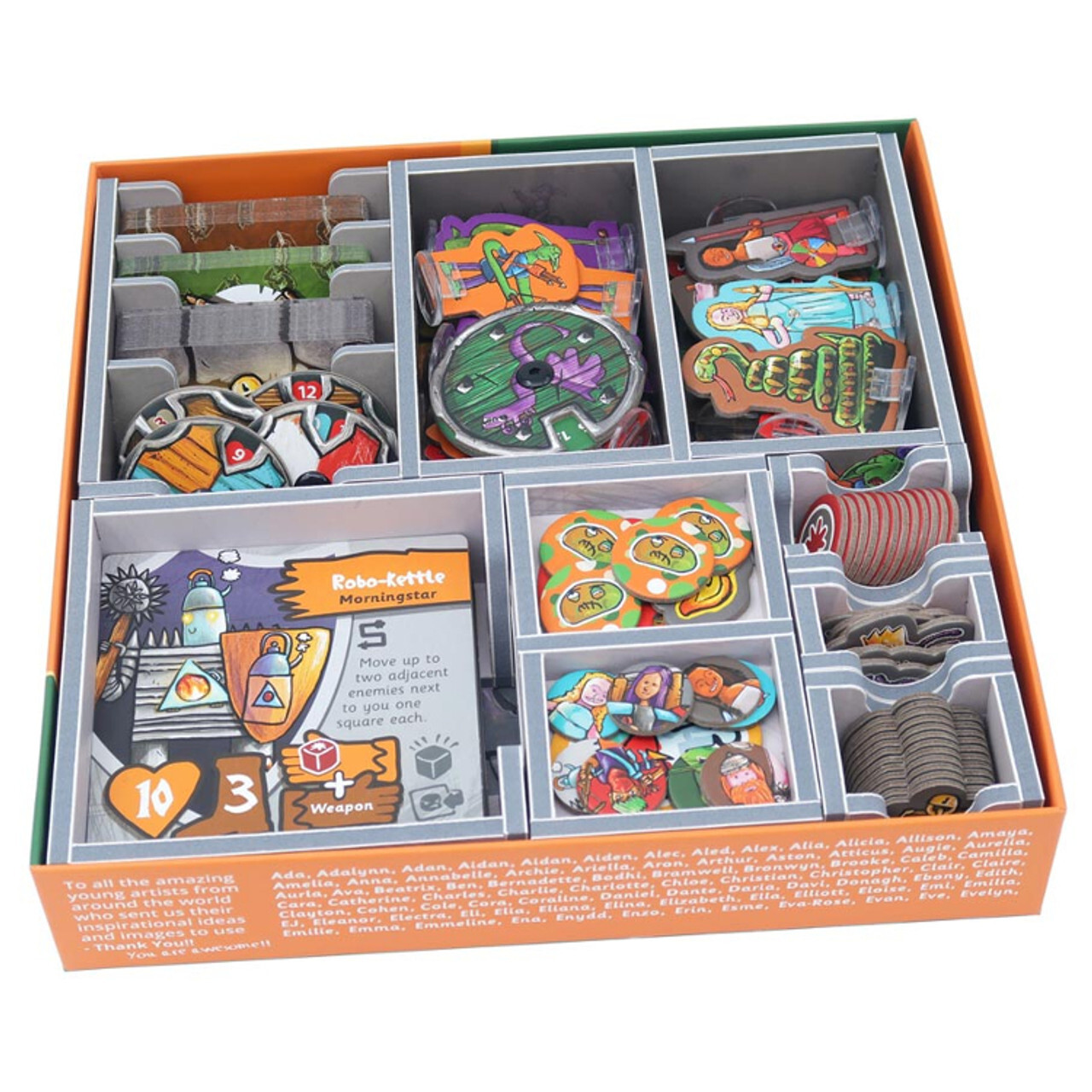 

Аксессуары Box Insert Color: CoraQuest