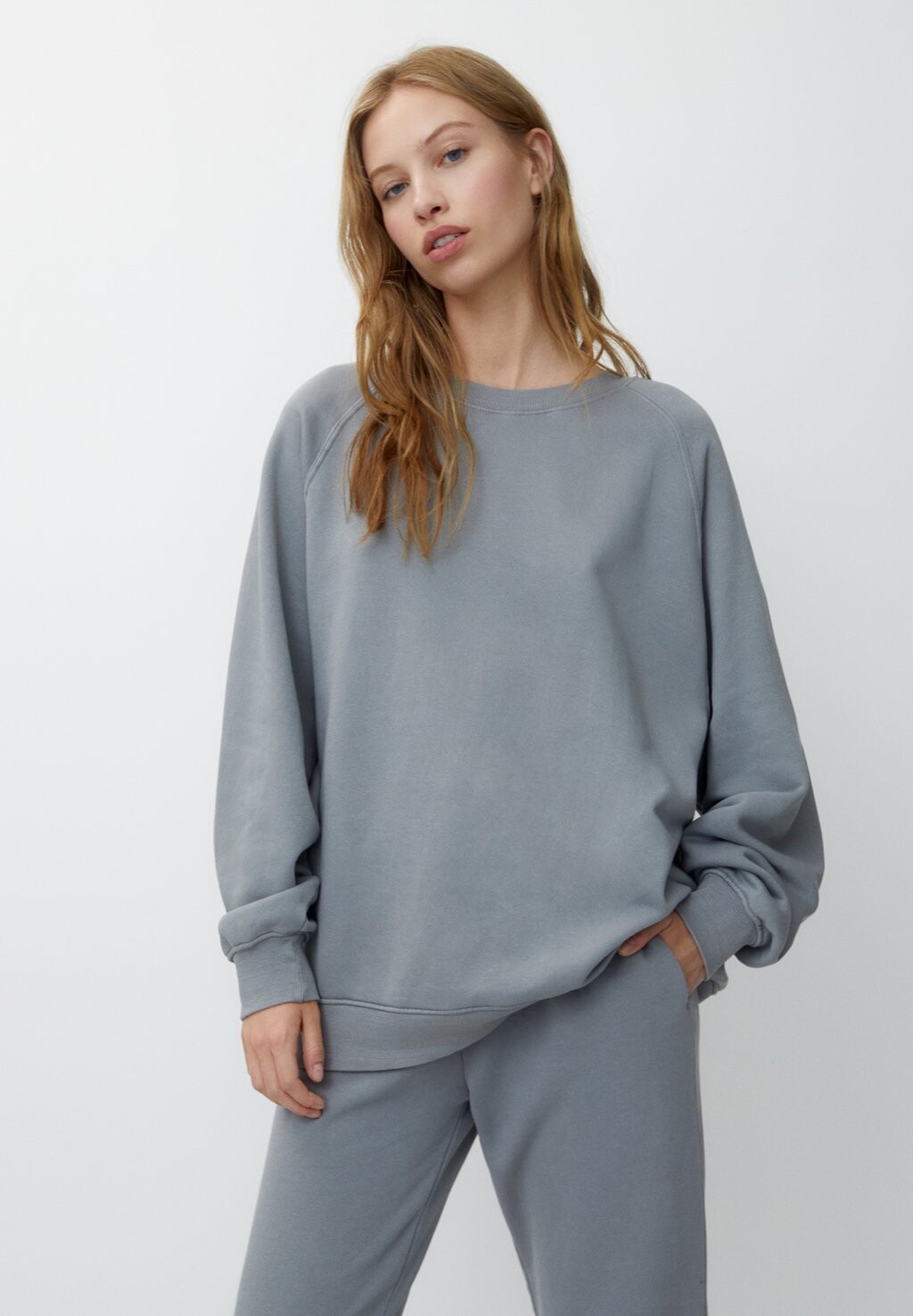 

Толстовка Faded PULL&BEAR, цвет light grey