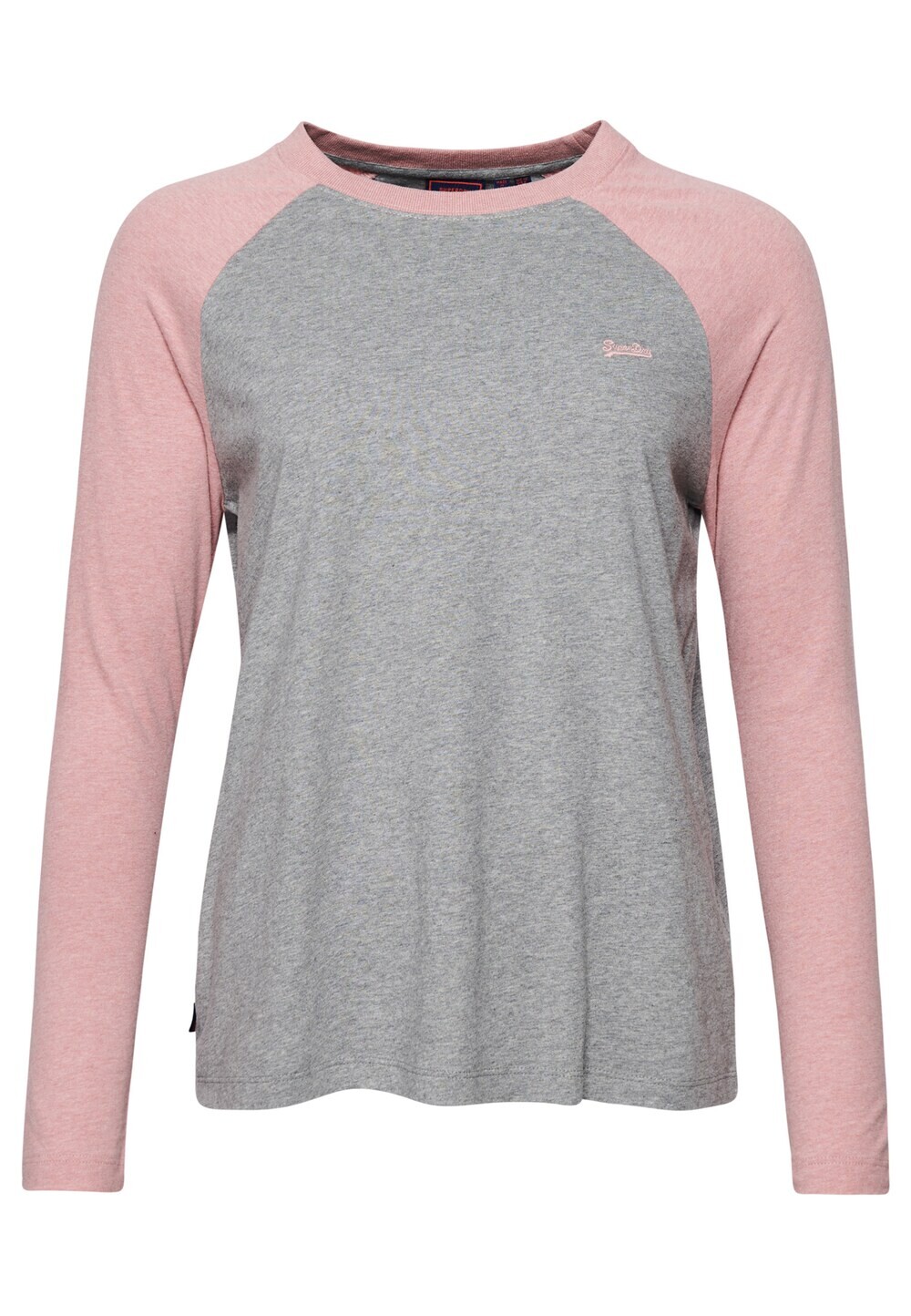 

Рубашка Superdry Baseball, пестрый серый