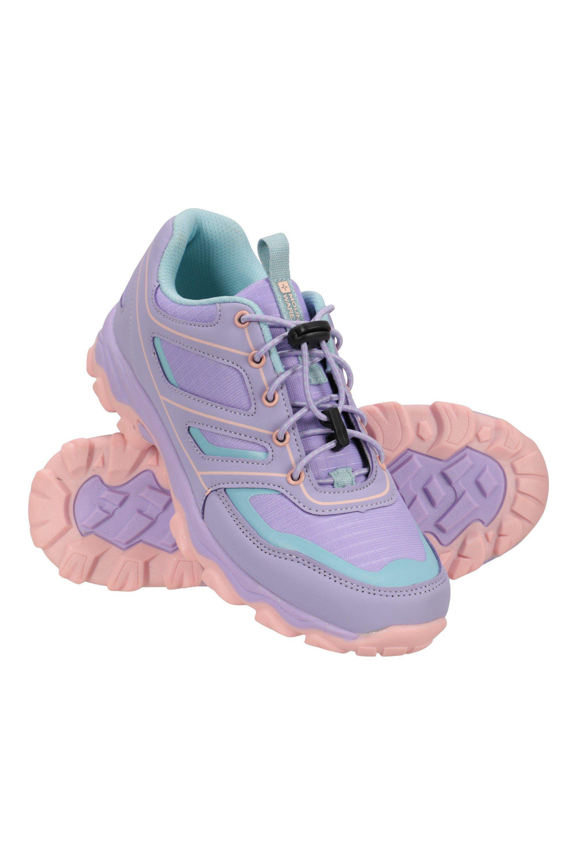 Кроссовки для бега на открытом воздухе, спортивная обувь Mountain Warehouse, фиолетовый горячая распродажа детская модная обувь для отдыха на открытом воздухе дышащая сетчатая обувь для бега 22 38
