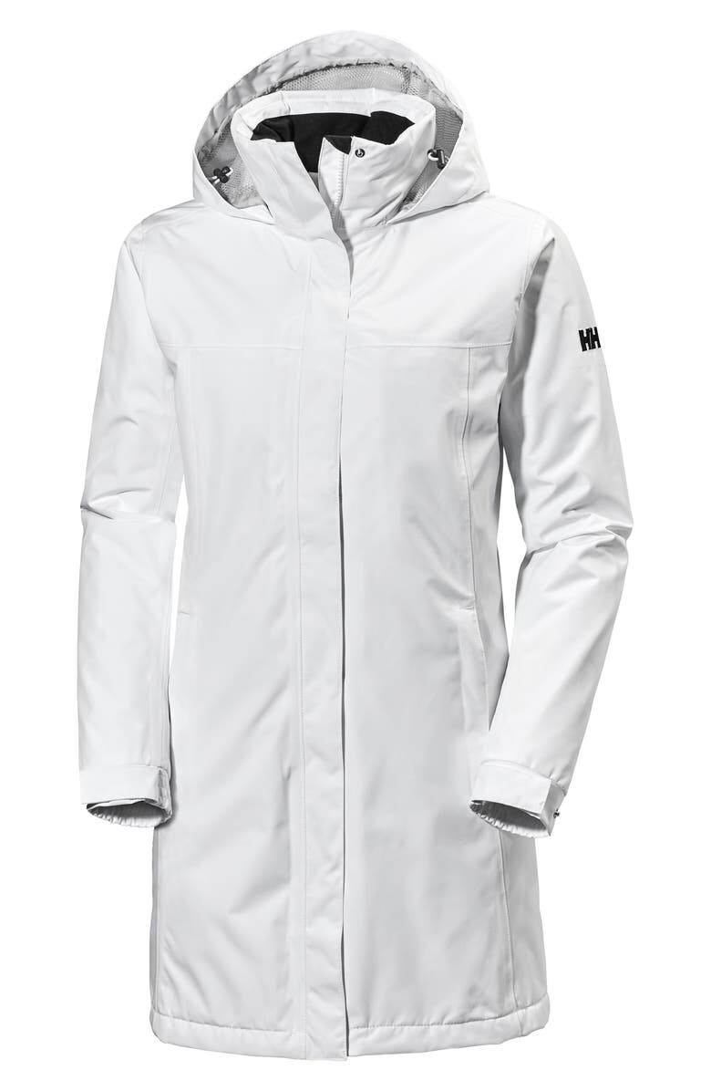 

Утепленная дождевик с капюшоном Aden HELLY HANSEN, белый