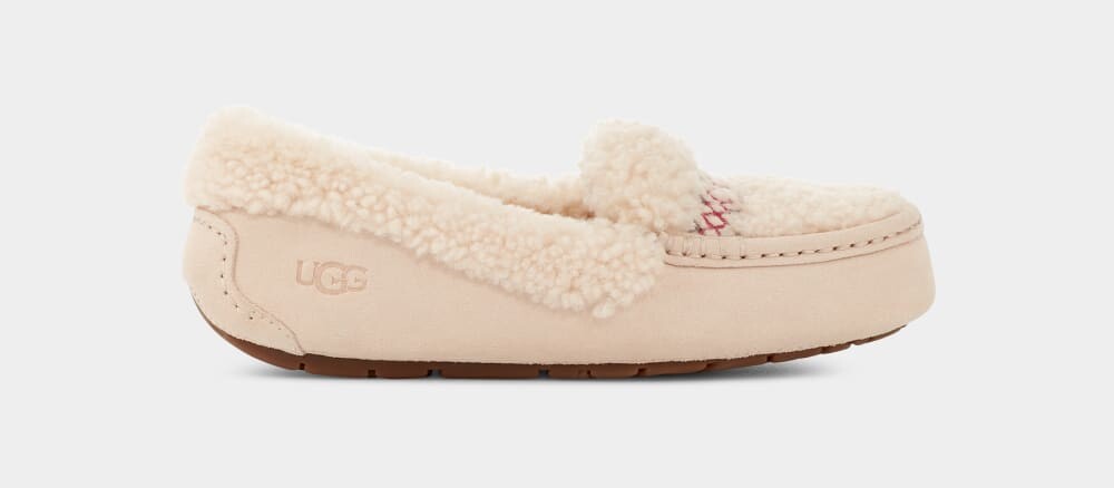 

Домашние тапочки Ansley UGGbraid UGG, белый