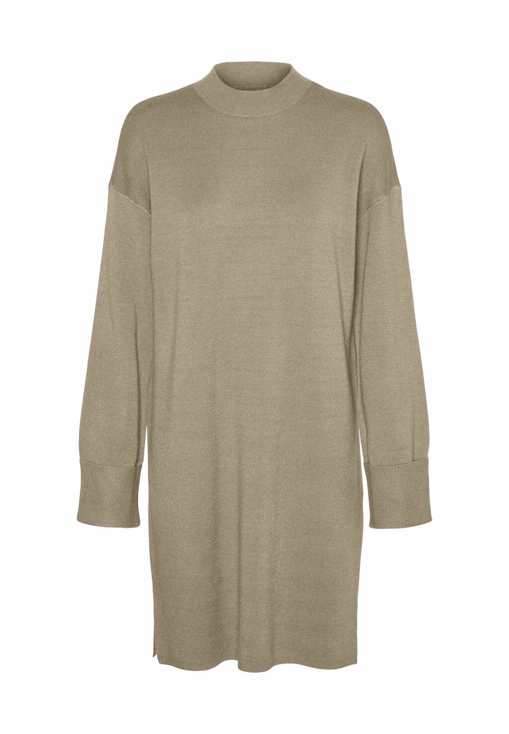 

Платье Vero Moda STRICKKLEID VMGOLDNEEDLE LS SHORT, серый