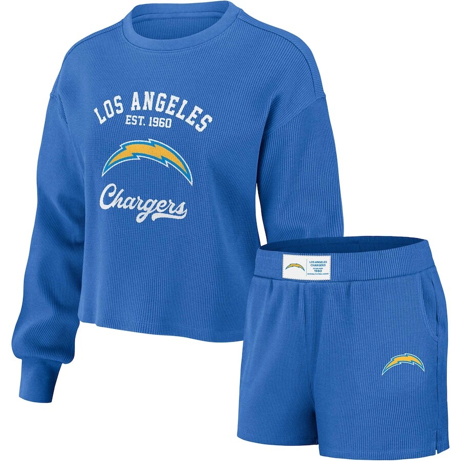 

Пижамный комплект WEAR by Erin Andrews Los Angeles Chargers, синий