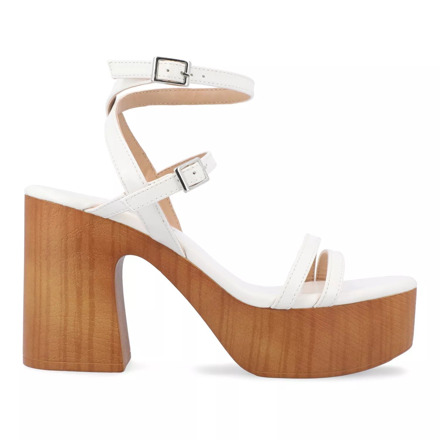 

Женские сандалии на платформе Journee Emerynn Tru Comfort Foam Journee Collection, бежевый