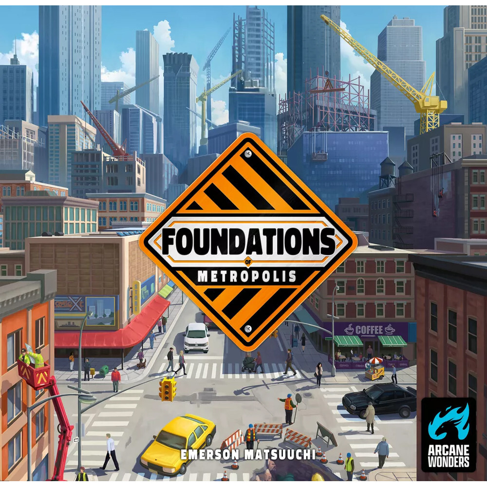 

Настольная игра Arcane Wonders Games Foundations of Metropolis