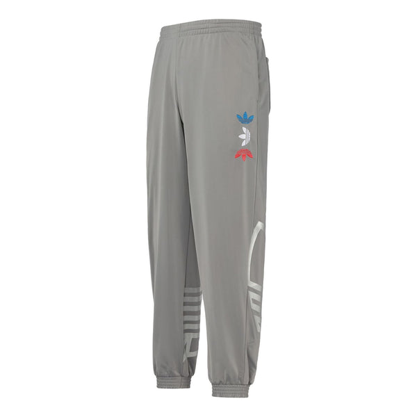 цена Спортивные штаны adidas originals Metallic Track Pants Logo Sports Pants Gray, серый