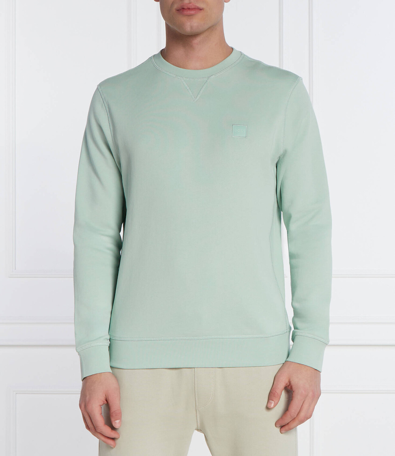 

Толстовка BOSS ORANGE Westart Regular Fit, цвет menta