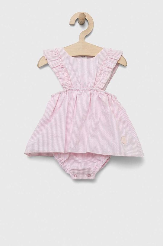 Хлопковое детское платье Jamiks, розовый