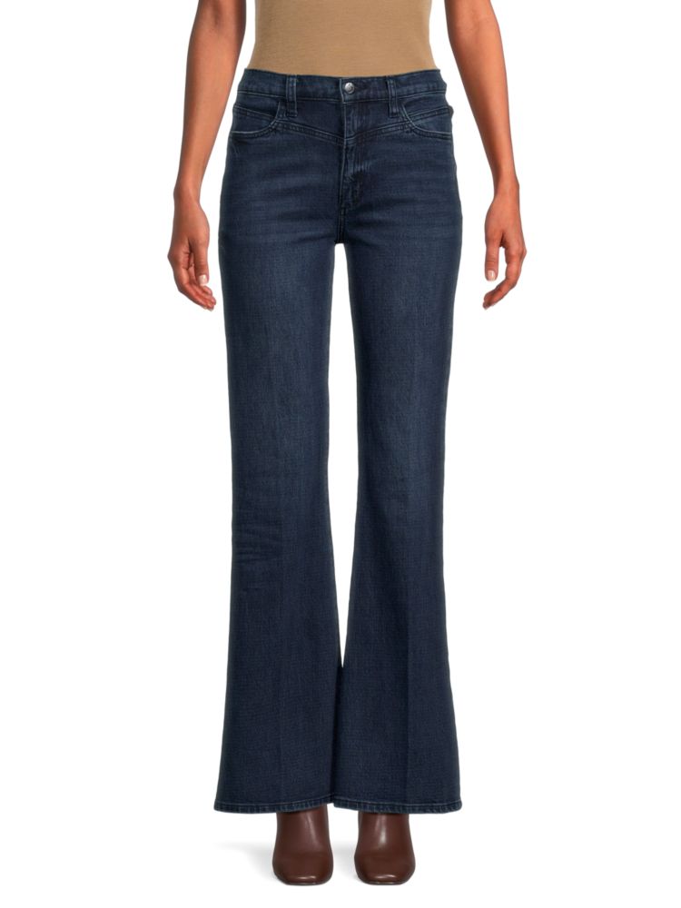 Расклешенные джинсы Simone со средней посадкой Joe'S Jeans, цвет Simone Blue цена и фото
