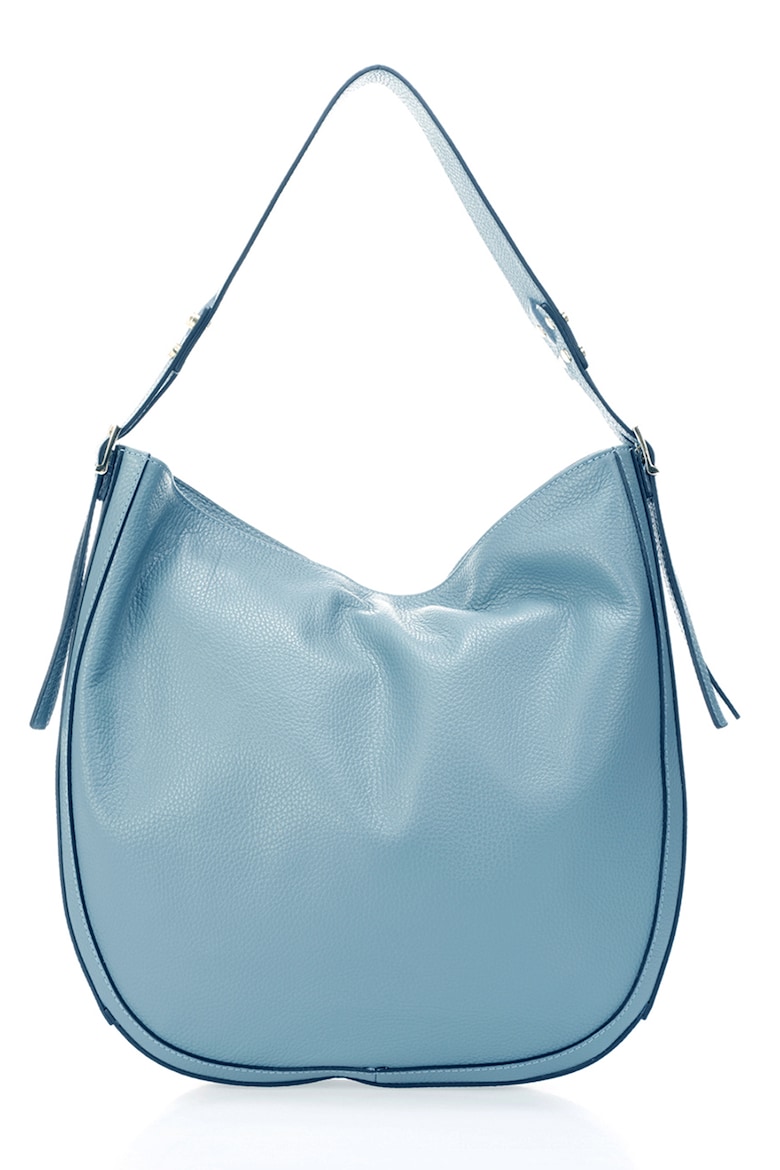 Кожаная сумка Massimo Castelli, синий