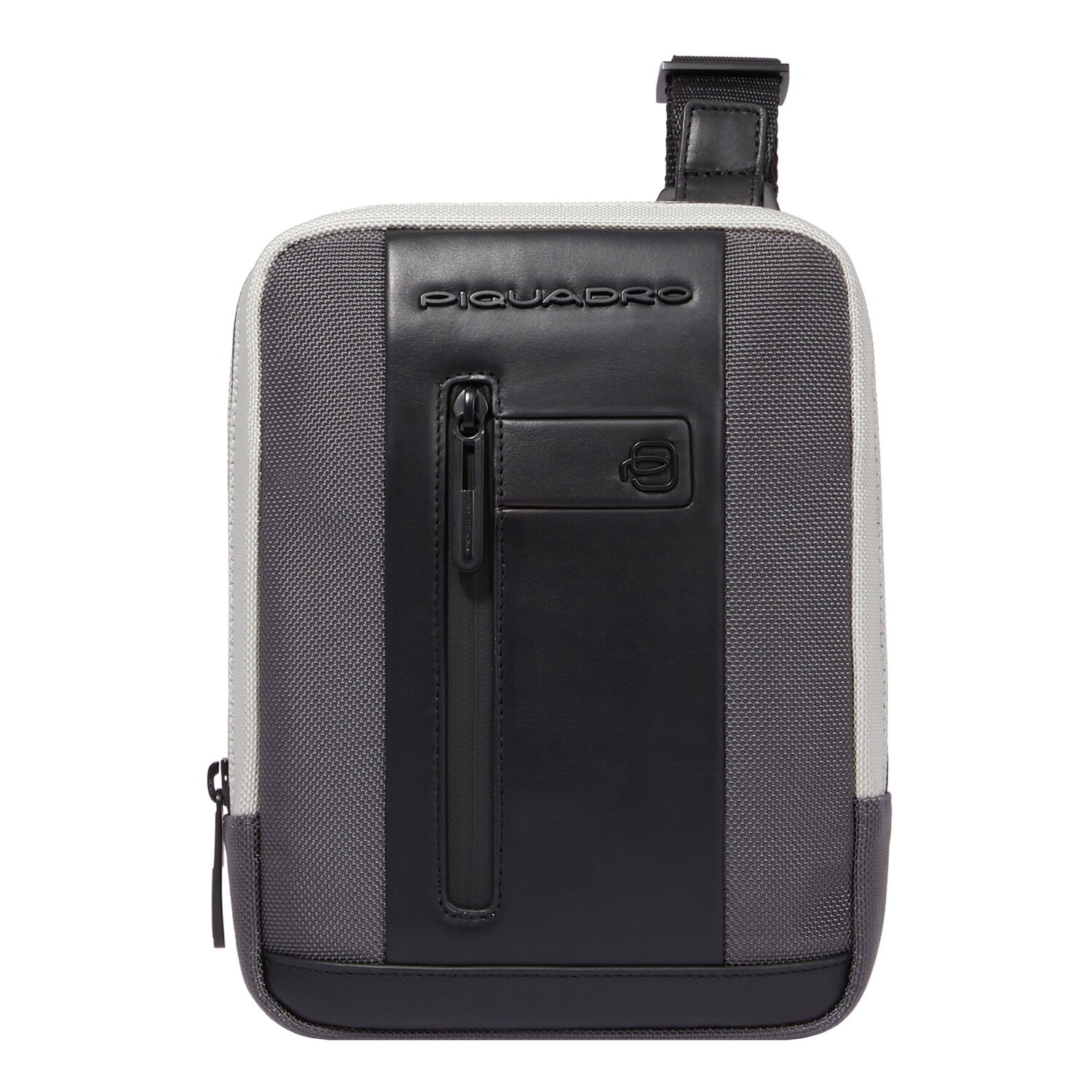 

Сумка через плечо Piquadro iPad mini pocket crossbody bag, графитовый черный