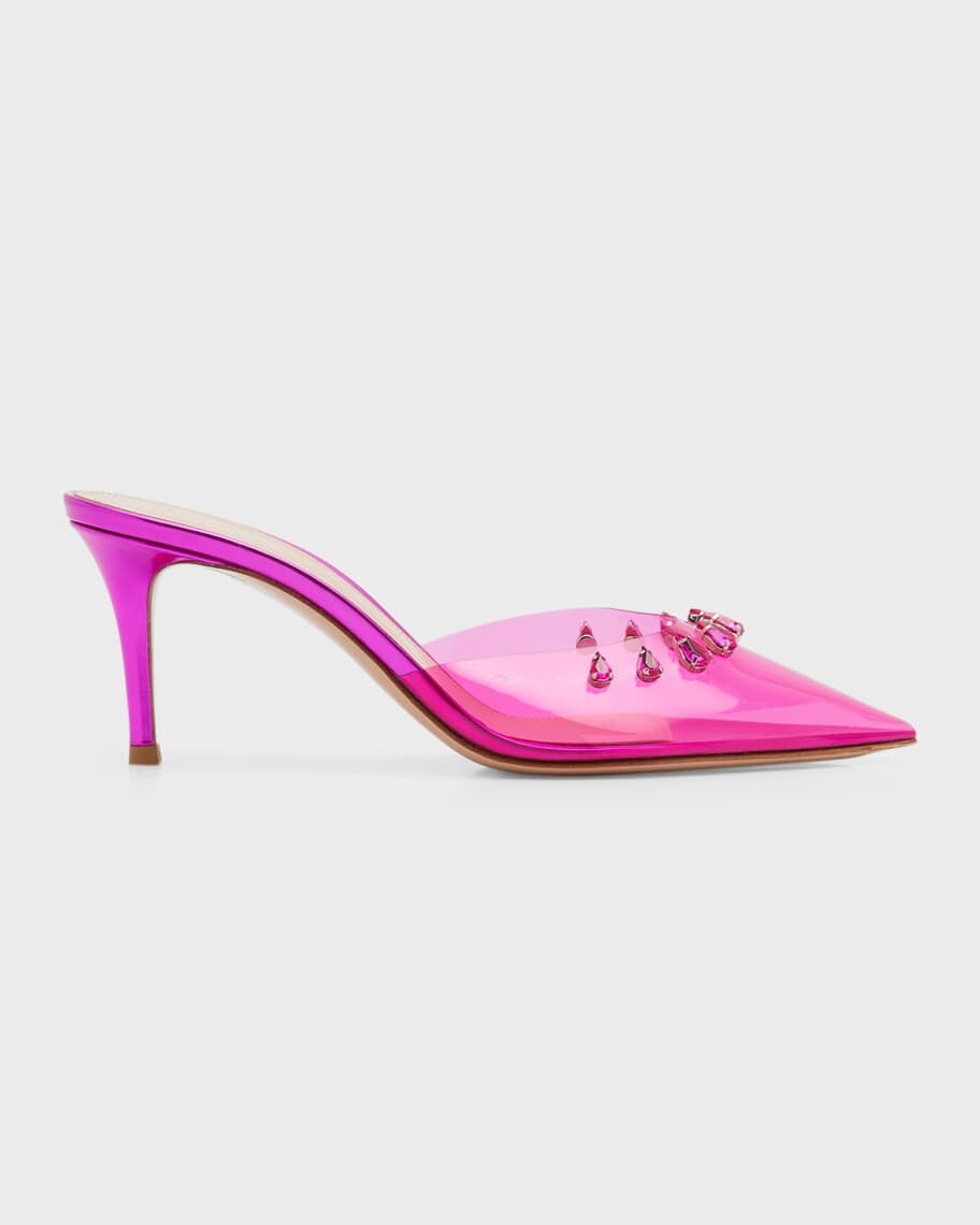 

Мюли Plexi Gem Stiletto Gianvito Rossi