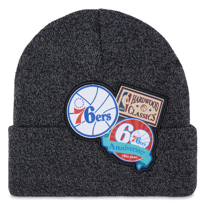 

Шапка Mitchell & Ness LogoPatch, черный