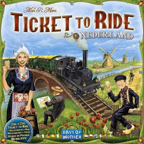 Настольная игра Ticket To Ride Map Collection: Volume 4 – Nederland Days of Wonder