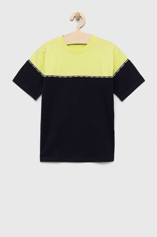 

Хлопковая футболка для детей Guess, темно-синий