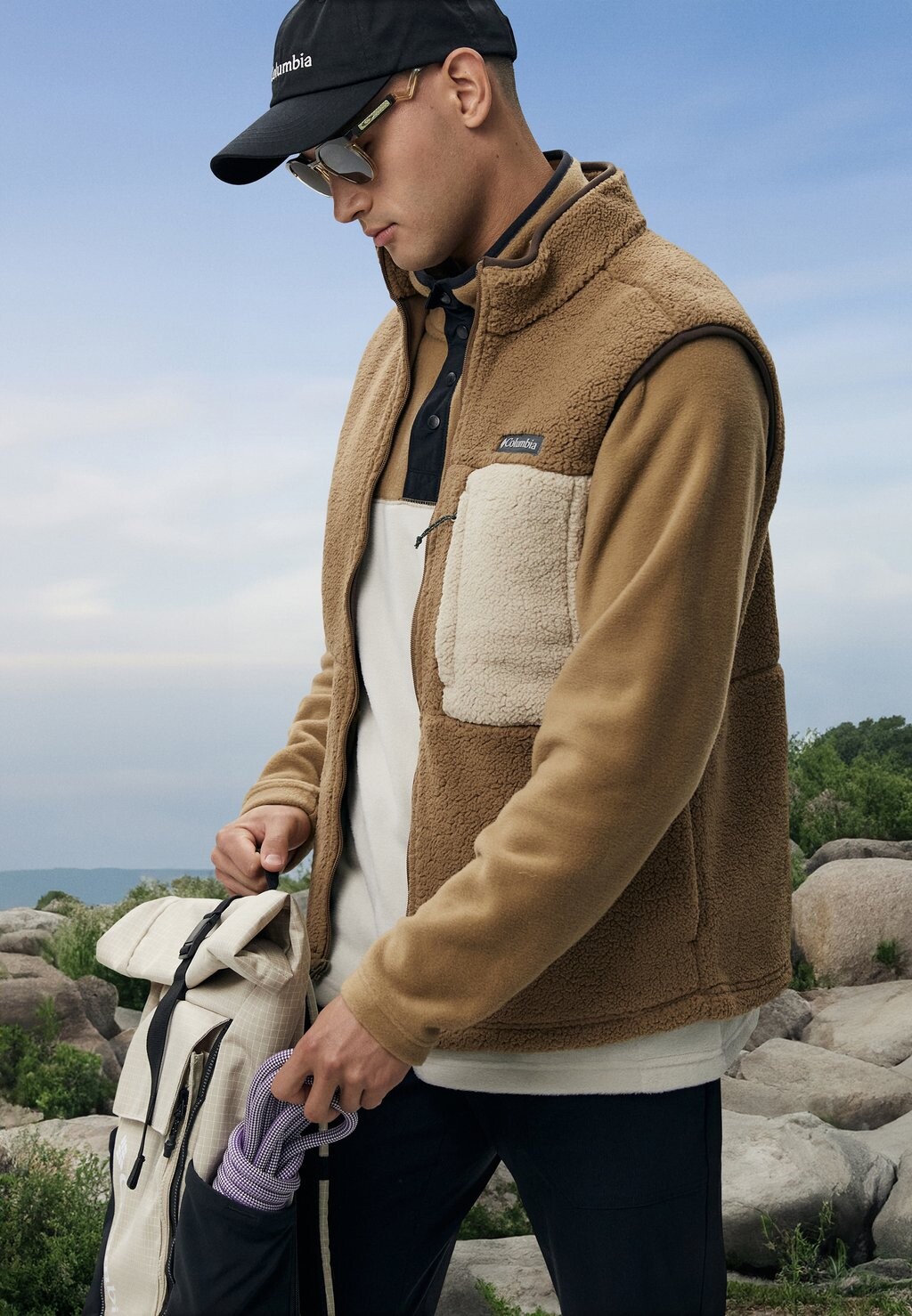 

Жилет MOUNTAINSIDE™ VEST Columbia, коричневый