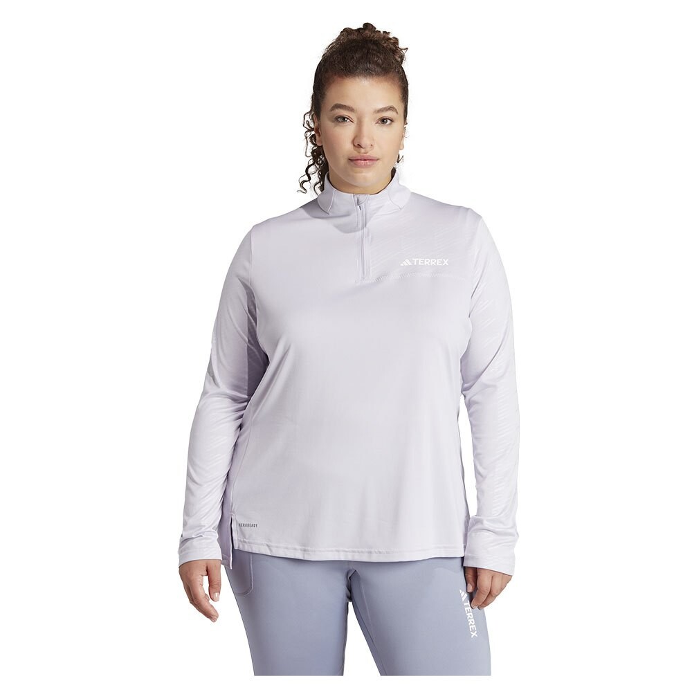 

Футболка с длинным рукавом adidas Terrex Multi Plus Size, серый