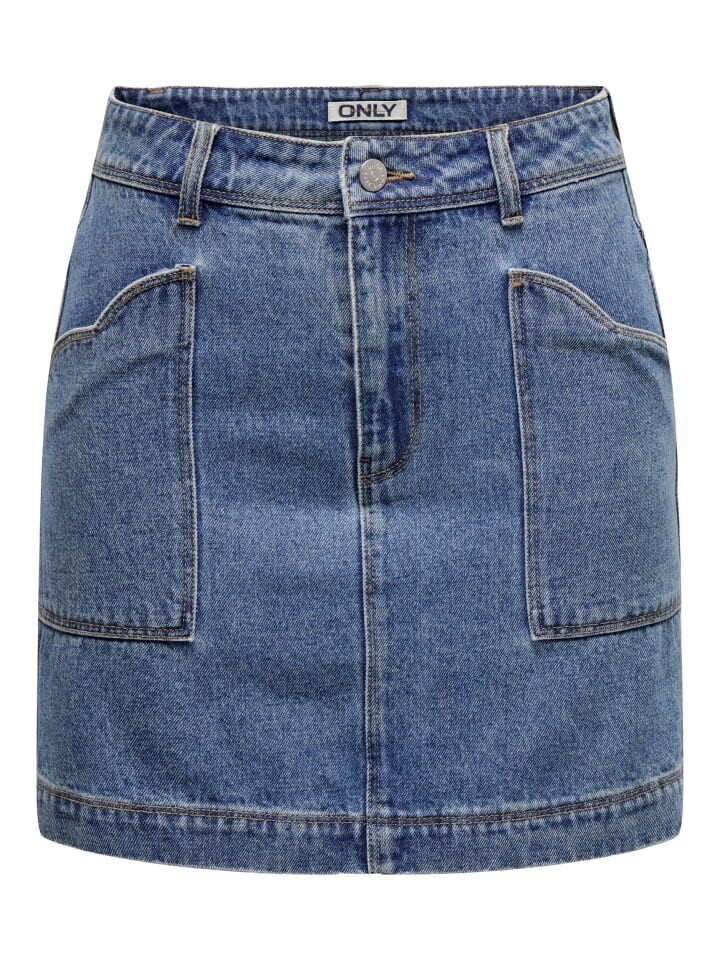 

Мини-юбка ONLY Jeans Mariana, синий