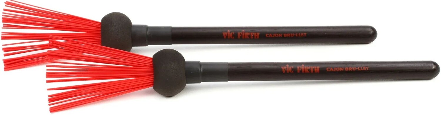 

Кисть Vic Firth Cajon Bru-llet / Маллет (пара)