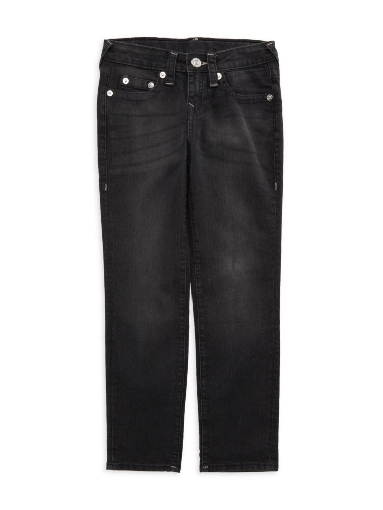 

Джинсы узкого кроя Geno для мальчиков True Religion, серый