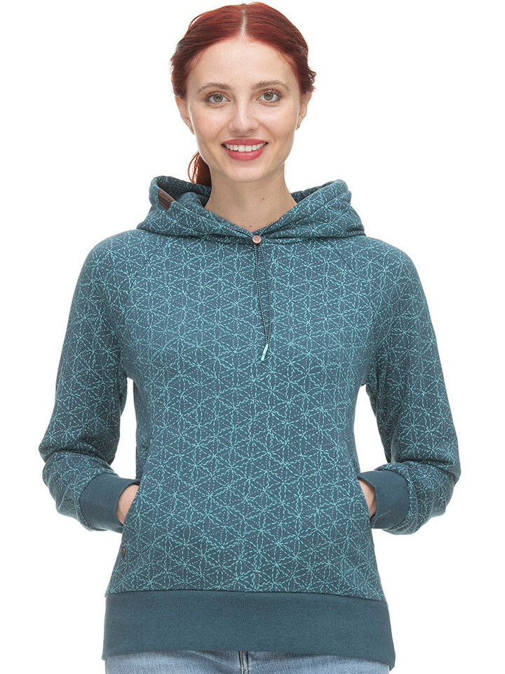 

Толстовка ragwear Hoodie, бирюзовый