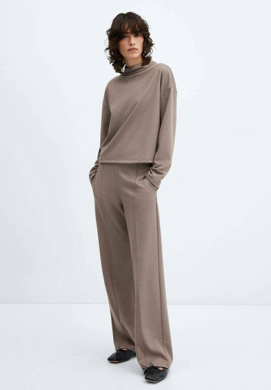 

Брюки Bruni Mango, цвет middenbruin