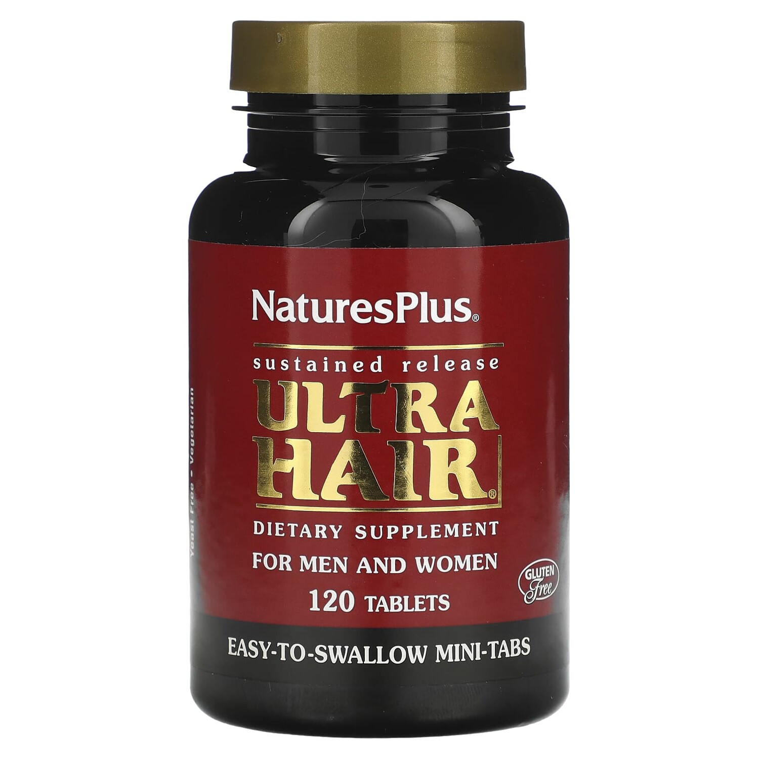 

Ultra Hair, для мужчин и женщин, 120 таблеток, NaturesPlus