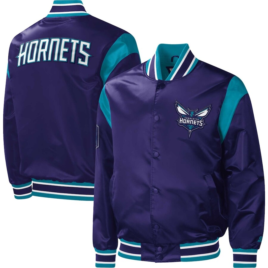 

Куртка Starter Charlotte Hornets, фиолетовый