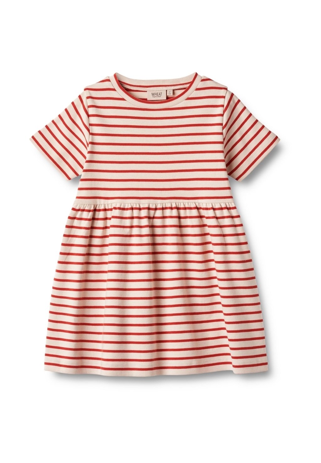 Платье из джерси KURZÄRMLIGES ANNA Wheat, цвет red stripe red stripe top coat