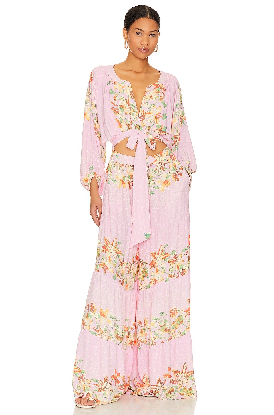 

Комбинезон Free People x REVOLVE Paradise, цвет Sugar Magnolia Combo