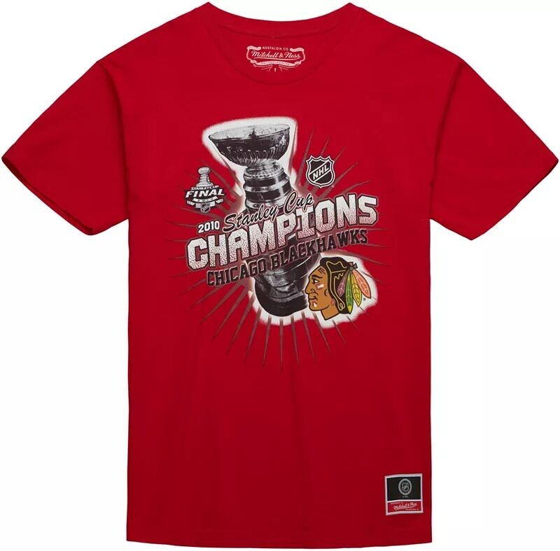 

Красная футболка Mitchell & Ness Chicago Blackhawks Cup Chase