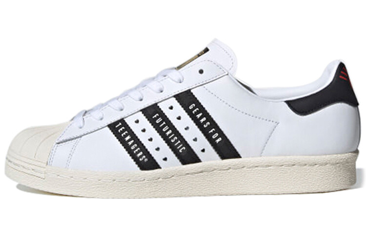 

Adidas originals Human Made x Superstar Gears For Futuristic Teenagers — White Black