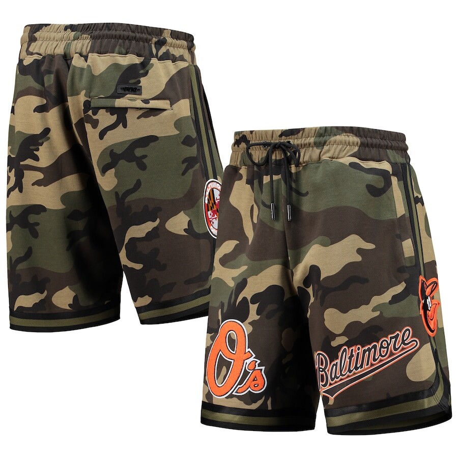 

Шорты Pro Standard Baltimore Orioles, камуфляж