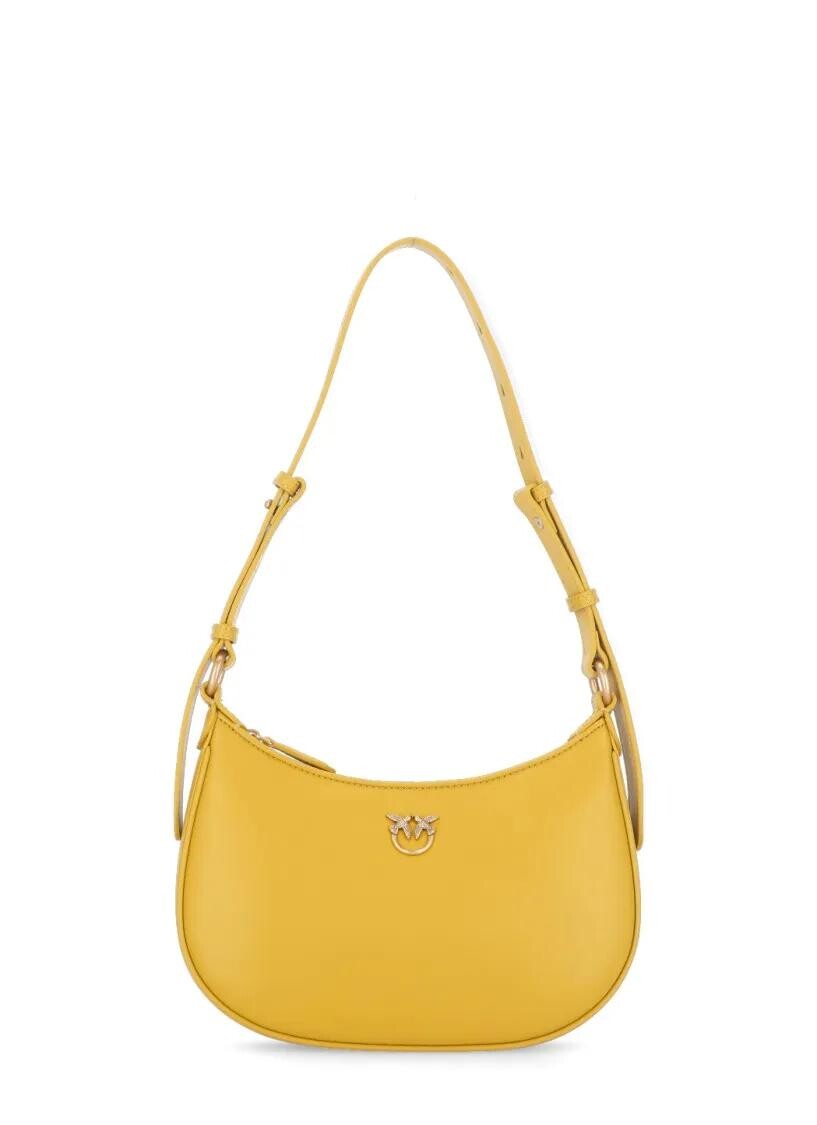 

Миниатюрная сумка love в форме полумесяца Pinko, желтый