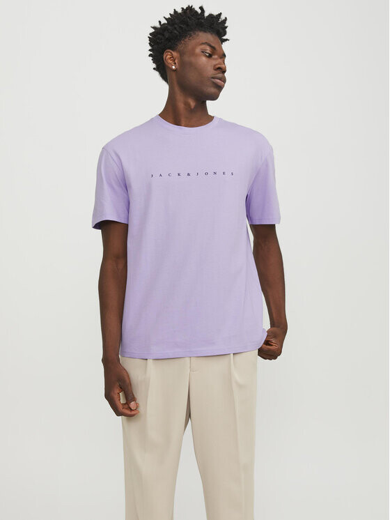 

Футболка свободного кроя Jack&Jones, фиолетовый