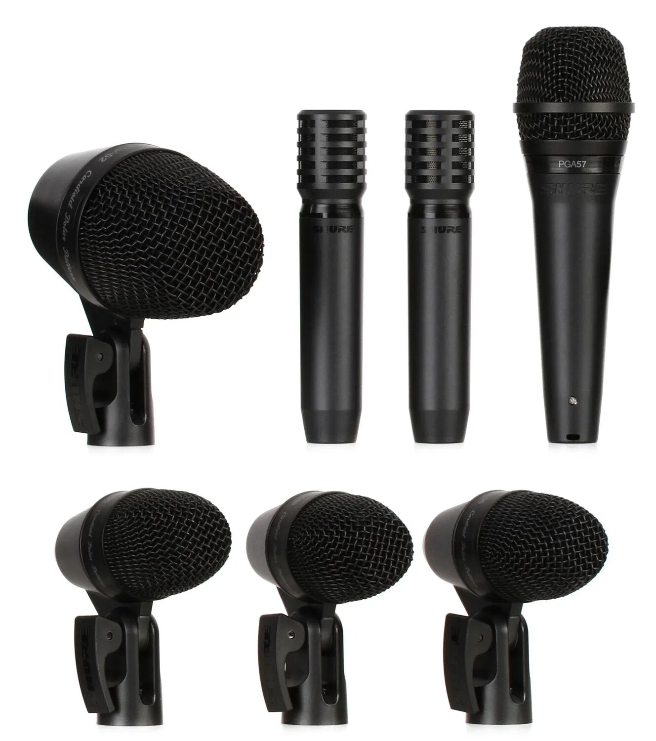 

Shure PGADRUMKIT7 Комплект барабанных микрофонов из 7 предметов