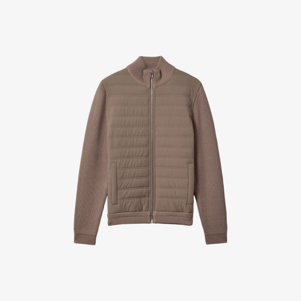

Утепленная куртка southend из эластичной ткани Reiss, цвет mink