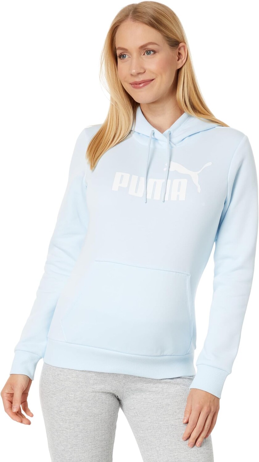 

Флисовая толстовка с логотипом Essentials PUMA, цвет Icy Blue